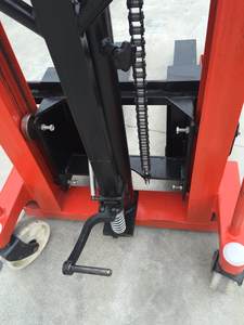 Apilador de paletas manual de 2 toneladas y 1,6 M de alta calidad, herramienta de elevación manual para industrias de restaurantes - Product Image 6