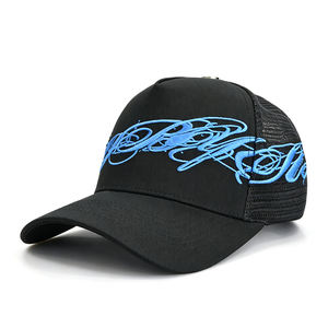 Gorras de Camionero Unisex Premium de Verano, Gorras de Béisbol con Logotipo Bordado, Malla Ajustable, Cierre a Presión de Plástico, Gorras de Golf Personalizadas - Product Image 6