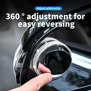 2PCS Miroir <span class=keywords><strong>de</strong></span> recul <span class=keywords><strong>de</strong></span> voiture diamanté, vision complète 360 degrés, grand angle, assistant <span class=keywords><strong>de</strong></span> stationnement, étanche, miroir d'angle mort pour voiture - Product Image 4
