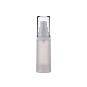 Frosted Pump Bottle Plastic With Frosted Airless Pump Bottle Cosmetic Plastic Bottle Packaging With Pump For Lotion