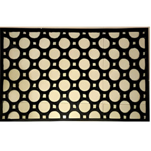 Rectangle Full <b>Rubber</b> <b>Mat</b> Design Machine Made Anti Slip Washable Durable Eco-Friendly Solid Color Flower Outdoor Home Office - Product Image 2