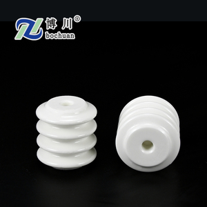 HV-aislador de casquillo de porcelana, transformador de potencia esmaltado blanco - Product Image 5