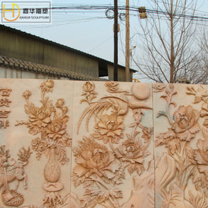 Relieve de dragón de piedra Jiahua, mural de nueve dragones, talla de estilo chino para decoración de pared de restaurante - Product Image 4