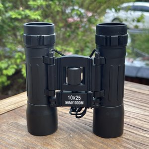 Ống nhòm nhỏ gọn Ống nhòm 10*25 công suất cao gấp 10 lần Ống nhòm di động cho cuộc phiêu lưu ngoài trời Kính viễn vọng du lịch - Product Image 1