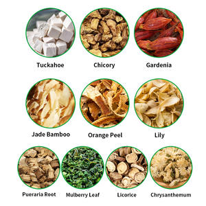 Bolsa de té de desintoxicación de Gardenia de achicoria mezclada orgánica, Té adelgazante de hierbas de ácido úrico para la salud de la próstata de los hombres, caja cruda, embalaje de bolsita - Product Image 2