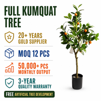 Arbre d'oranger artificiel en gros, plante d'agrumes artificielle avec fruits réalistes, pot personnalisé, fournitures pour projets de jardinage à domicile et au bureau