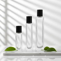 Vente en gros de flacons de parfum en verre carrés vides et rechargeables de 30 ml, 50 ml, 100 ml avec pulvérisateur à pompe, impression sérigraphique, flacons de voyage et échantillons