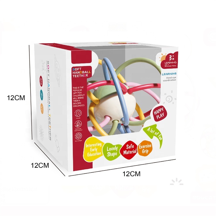 Baby Toys Hand Ball Teething Rattle