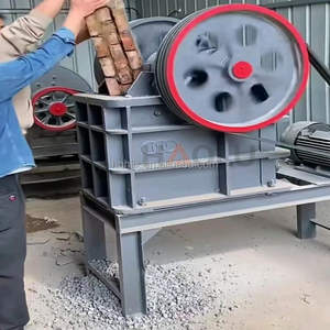 לסת חשמלית קטנה צלב נהר חצץ אבן גרניט קוורציט - Product Image 1