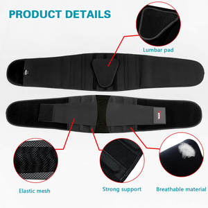 Có thể điều chỉnh làm việc eo trở lại Brace thắt lưng hỗ trợ vành đai dành cho người lớn biểu tượng tùy chỉnh OEM eo hỗ trợ vành đai với có thể tháo rời thắt lưng Pad - Product Image 6