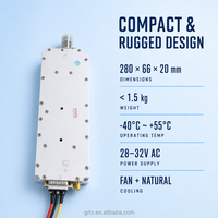 Module amplificateur de puissance RF GUORESOUN 4800M-4960M 100M-6000M 13W 25W 50W à gain élevé 48dB pour l'amélioration de la couverture