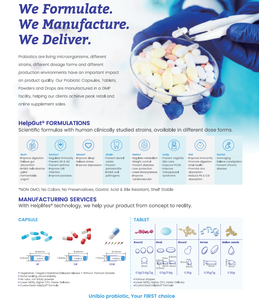 Approvisionnement d'usine Lactobacillus Helveticus HH28 Poudre de probiotiques haute puissance Matière première en vrac à bon prix - Product Image 4