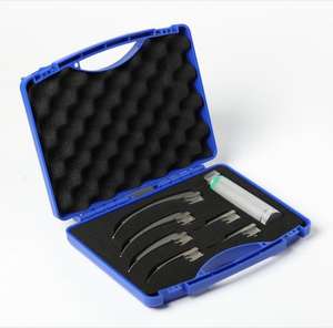 جهاز تنبيب حنجرية بصري من الألياف الصناعية للمستشفيات أدوات طبية للمسالك الهوائية الفموية معدات العناية المركزة طقم البولبة للحنجرية المباشرة - Product Image 6