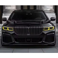 Módulo DRL de Repuesto para Automóvil SJC, Estilo Nuevo, Color Amarillo Dorado, Módulo DRL para Faros Delanteros para BMW Serie 7 G11 G12 19-22, Luz de Circulación Diurna