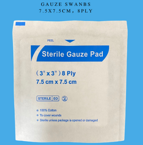 Accesorios para Botiquín de Primeros Auxilios de Fábrica: Almohadillas de Gasa Estériles Suaves para Heridas de 5/7.5cm, Gasa Comprimida de 2/3 Pulgadas - Product Image 2