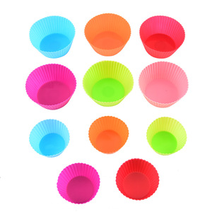 ถ้วยมัฟฟินสำหรับพุดดิ้ง ถ้วยอบคัพเค้กแบบใช้ซ้ำได้ ทนความร้อนสูง สำหรับเตาอบไอน้ำ อุปกรณ์ครัว - Product Image 1