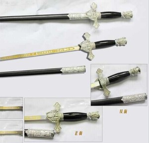 Épée d'ornement fantaisie seigneur des anneaux Elven avec fourreau film Cosplay décoration épée ornementale - Product Image 4