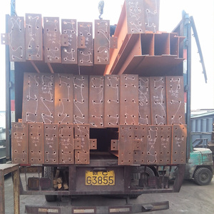 Dầm H hiện đại bền bỉ để xây dựng kết cấu thép carbon làm bằng vật liệu kim loại - Product Image 6