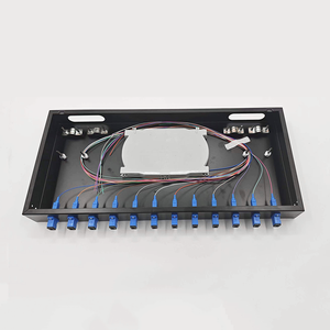 19 ''ftth 12-पोर्ट के लिए फाइबर वितरण पैनल रैक अनुकूलन के साथ रैक अनुकूलन के साथ ऑप्टिकल पैच पैनल - Product Image 2