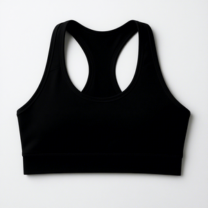 Women's Sleeveless Tank <b>Top</b> O-Neck <b>Sequined</b> Solid Breathable Quick Dry Lightweight 100% Polyester Sporty Activewear for Sports - Product Image 1