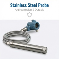 Jauge de niveau à pression différentielle anti-corrosion, précision 0,08 %, sonde en laiton, capteur de niveau d'eau, liquide chimique, eaux usées