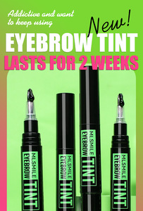 <span class=keywords><strong>Crayon</strong></span> liquide teinté pour sourcils waterproof longue tenue anti-bavures avec pinceau pochoir et fonction de révélation de couleur rotative - Product Image 5