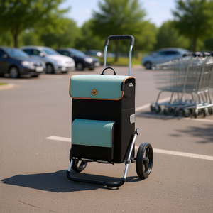 Carrito de Compras Andersen Royal Shopper Solva, Ligero y Plegable con Ruedas para Transporte de Comestibles - Product Image 3