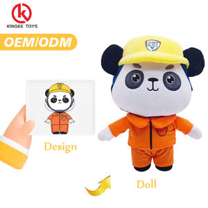 ألعاب حيوانات محشوة ناعمة مخصصة مصنوعة للعلامات التجارية المعروفة من لعبة قطيفة مخصصة - Product Image 4