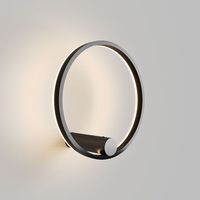 Luminaire mural et de plafond LED rond design moderne pour salon, chambre, couloir, cuisine, hôtel