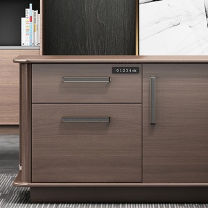 Classic Wood Modern <b>Office</b> <b>Table</b> with Extendable Feature for <b>Office</b> Desks and Chair - Product Image 2