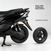 Motocicleta Eléctrica para Adultos, Scooter de Dos Ruedas, Ciclomotor para Desplazamientos, Bicicleta Eléctrica de Alta Resistencia, Venta al Por Mayor