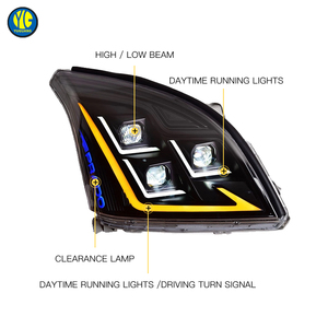 YU GUANG para Toyota Land Cruiser Prado FJ120 2003-2009 J120, Faros Delanteros, Actualización de Faros, Luces Delanteras <span class=keywords><strong>DLR</strong></span> Prado 120 2008 - Product Image 5
