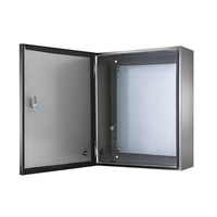 Boîte de distribution en acier inoxydable avec porte hermétique, construction métallique, protection IP55, étanche