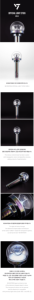 แท่งไฟ SEVENTEEN รุ่นที่ 3 แท่งไฟ LED สำหรับคอนเสิร์ต Kpop ของ SEVENTEEN แท่งไฟสำหรับแฟนคลับ SEVENTEEN - Product Image 4