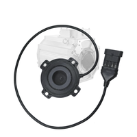 Yuli YH-TS 48/64 Pulses Digital AB Signals Hall Effect Speed Sensor High Durable 4.5-30V Wheel/Flange Mounting for Induction