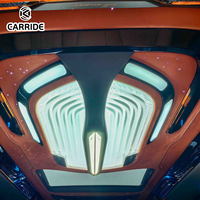 CARRIDE Elite Cabine Galaxy futuriste de luxe Mercedes V260 Chaises de capitaine VIP sur mesure Canapé-lit électrique en acier inoxydable