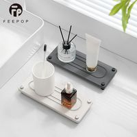 Support de rangement pour évier à séchage rapide en acier inoxydable à un seul niveau pour cuisine et salle de bain