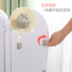 Estantería de ahorro de espacio de dibujos animados simples para niños, estante de almacenamiento de juguetes, estante de libros de imágenes de plástico económico para bebés - Product Image 3