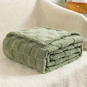 عرض خاص طقم سرير مزدوج من الفلانيل للشتاء بطانية صوف شيربا - Product Image 6