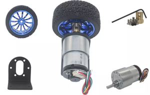JGB37-520 kit de moteur de <span class=keywords><strong>roue</strong></span> de jouet électrique en métal 12V 24V réducteur moteur à engrenages cc avec encodeur kit de moteur électrique pour bricolage et <span class=keywords><strong>voiture</strong></span> jouet - Product Image 2