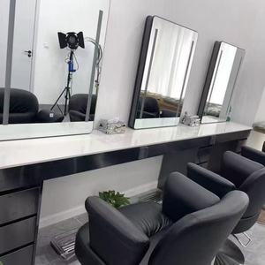 Ensemble de mobilier de salon haut de gamme, table simple ou double face avec armoire pour la coiffure, la manucure et le maquillage - Product Image 3