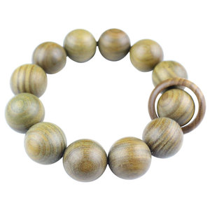 Sandalwood <b>Bracelet</b> 20mm 12 <b>Beads</b> Round Shape Antiques Style Jewelry For <b>Men</b> And Women - Product Image 5