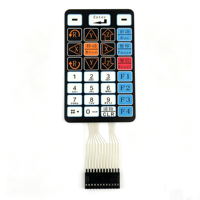 Machine de distribution automatique avec panneau de commande trois/quatre axes, interrupteur à membrane portable, circuit flexible PET personnalisable