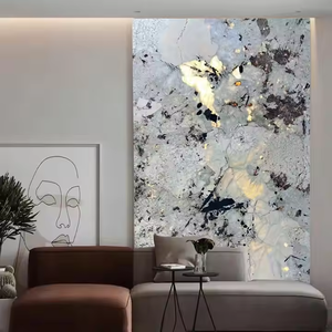 Losa de Piedra Transparente de Color Claro de Lujo, Losa de Mármol Natural Translúcido, Adecuada para Decoración de Paneles de Pared y Encimera - Product Image 2