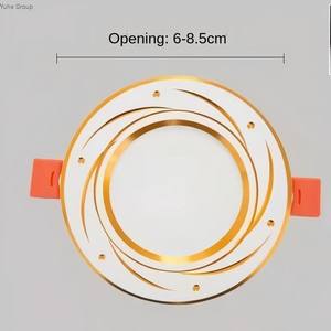 Lámpara de Techo Empotrada LED COB Moderna de Aluminio IP65 para el Hogar, 5W7W, Cambio de Color, Ajustable, Antideslumbrante, Foco - Product Image 5