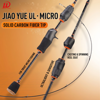 Canne à pêche ultralégère en fibre de carbone pour petits poissons, micro-canne à pêche, canne à lancer pour truites, canne à lancer pour étangs, canne à leurre pour étangs