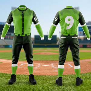 Nouveau Maillot de Baseball/Softball Personnalisé pour Adulte, Grande Taille, Respirant, Écologique, Uni, en Polyester Imprimé, Uniforme de Haute Qualité - Product Image 3