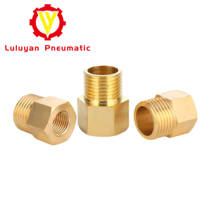 <span class=keywords><strong>Raccord</strong></span> de tuyauterie industriel à tête carrée, adaptateur mâle fileté égal, douille en laiton usinée CNC, prix d'usine - Product Image 5