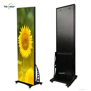 P2.5 Seamless Splicing Portable Smart Advertising Player LED Screen Digital Indoor LED Poster Display For Events