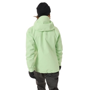 Veste imperméable d'extérieur pour femmes <span class=keywords><strong>Anorak</strong></span> de pluie de <span class=keywords><strong>randonnée</strong></span> coupe-vent escalade OEM Logo personnalisé veste rigide imperméable pour femmes - Product Image 4